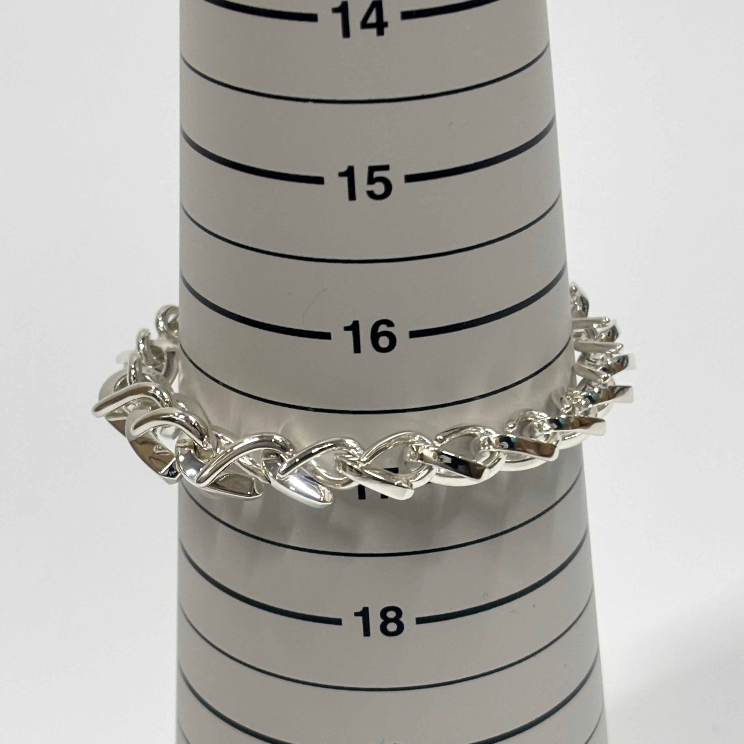 Tiffany & Co. ティファニー フォージミディアムリンクブレスレット L