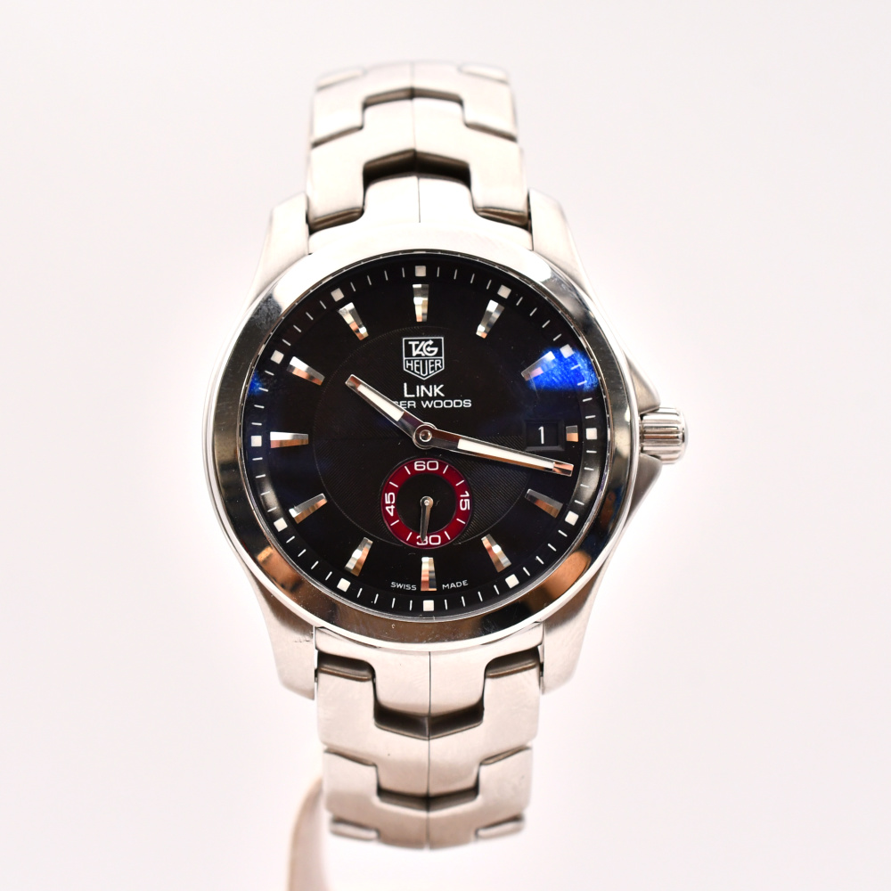 タグホイヤー リンク タイガーウッズ スモールセコンド SS/AT WJ2110