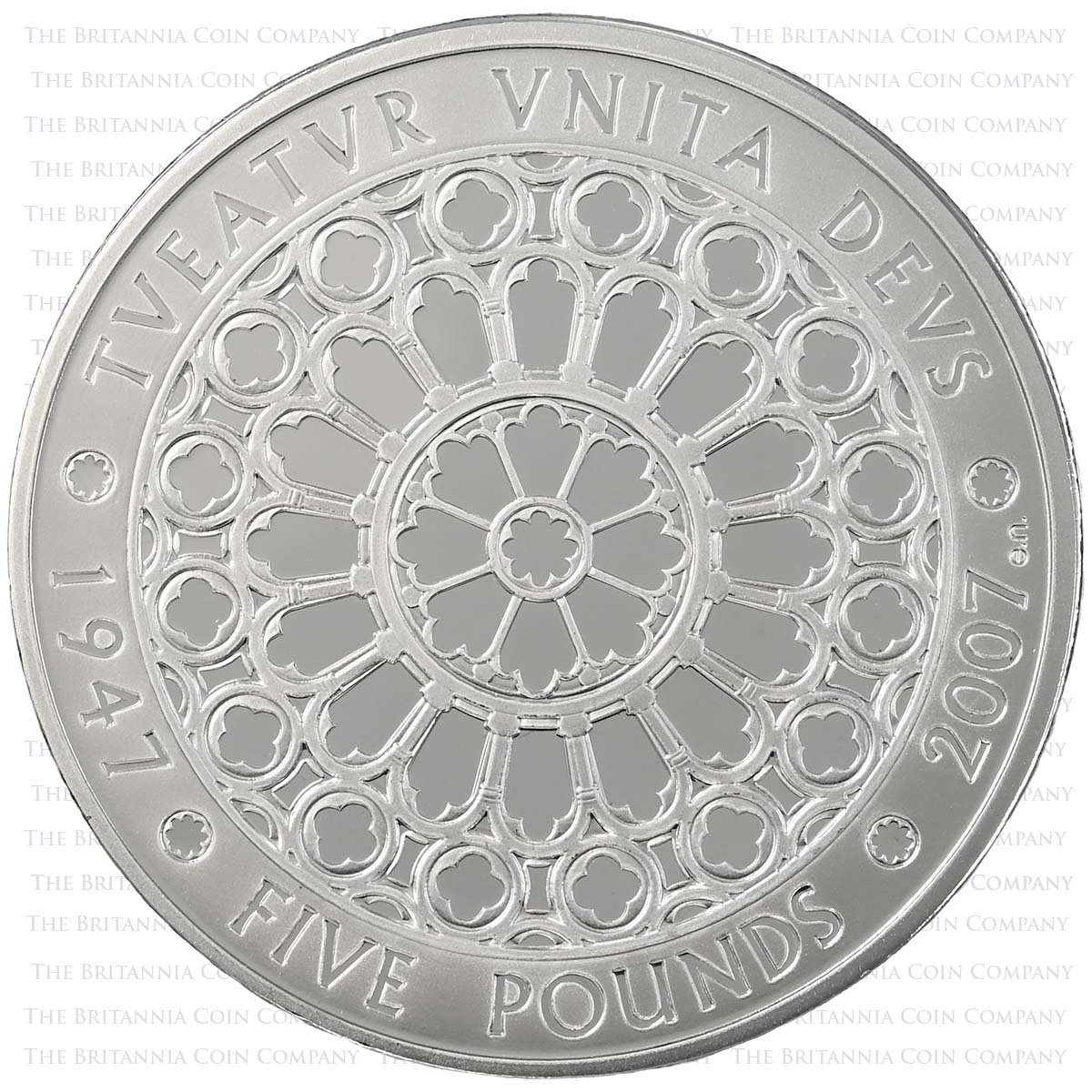 Piedfort Silver 2007 Diamond Wedding £5 : Royal Mint Coin | The