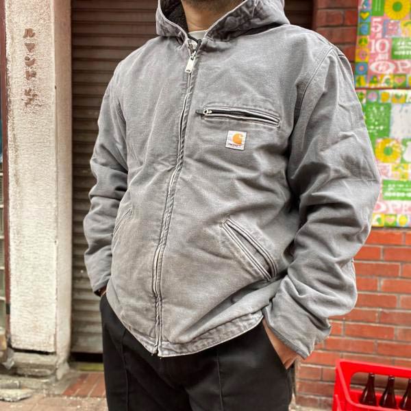 carhartt ダック ジャケット | Lサイズ グレー - 札幌 ビンテージ 古着
