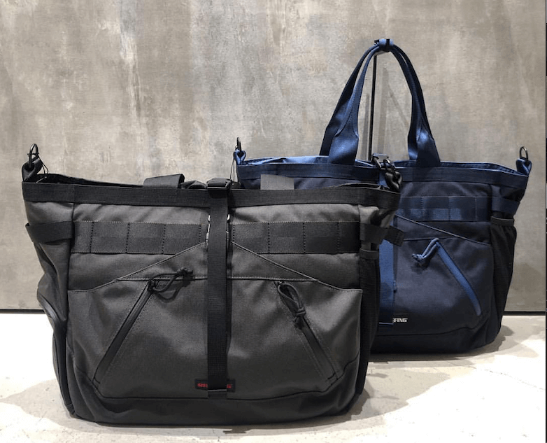 旅行やジム用バッグとしても使えてオススメのブリーフィングの