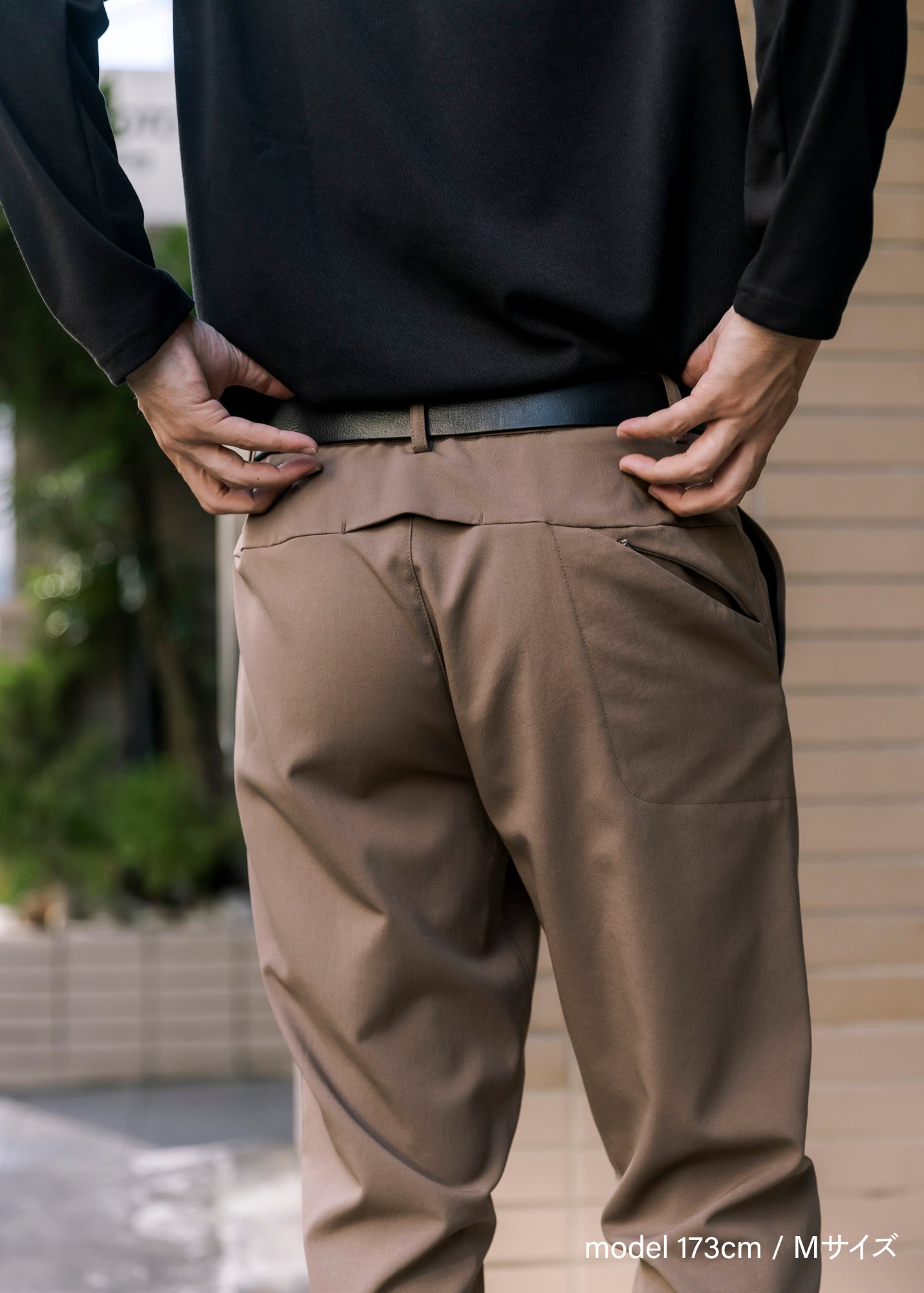 JOURNÉE ダブルフェイスベンチレーションスラックス | BRING（ブリング