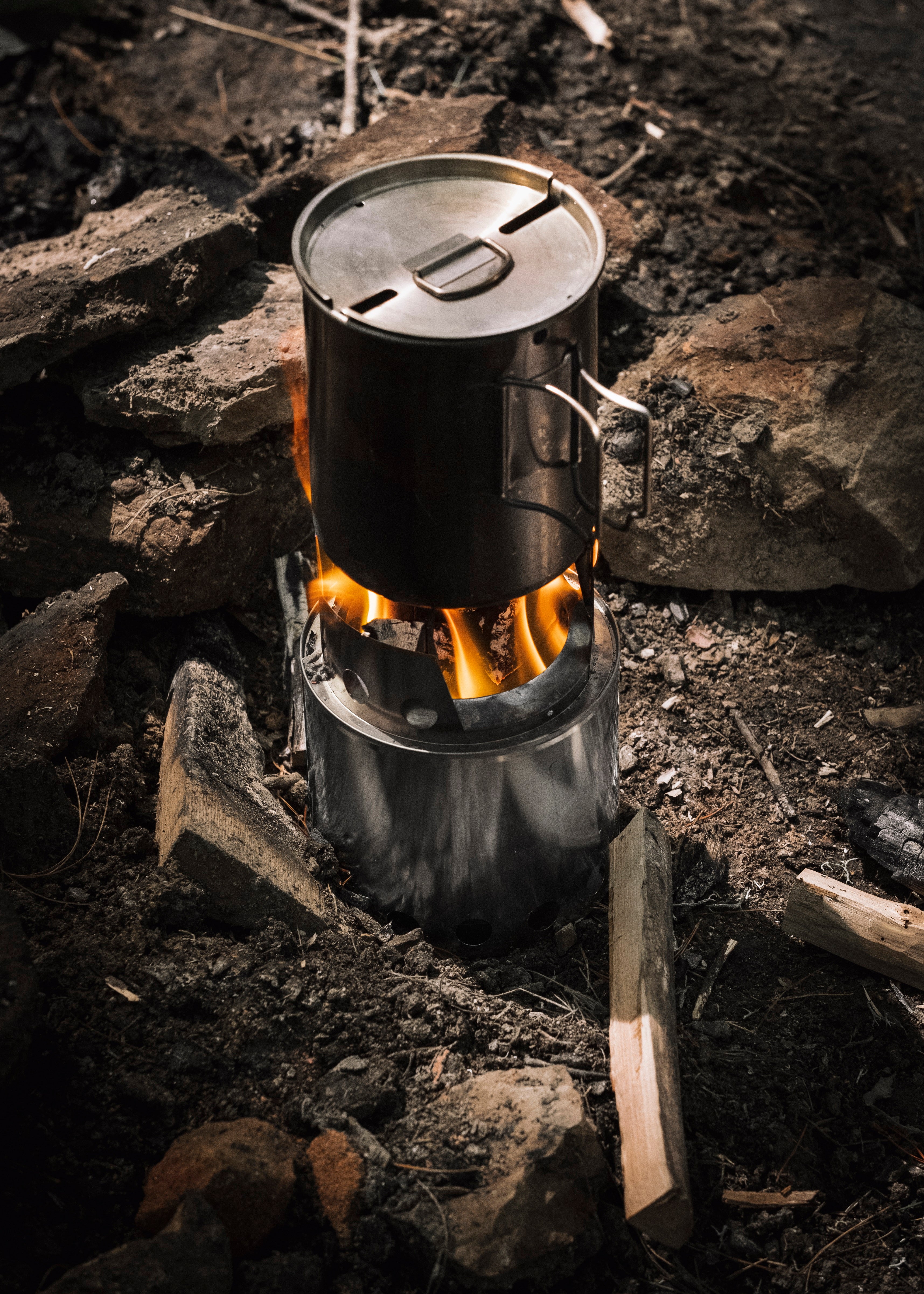 Bushbuddy Ultralight Wood Stove for Solo Camping
