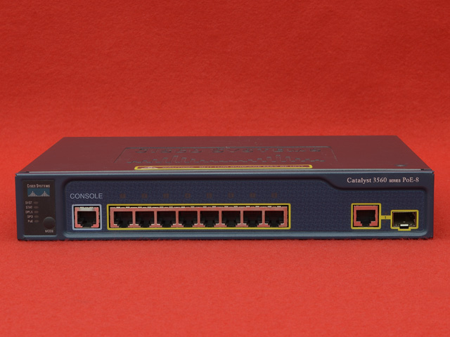 WS-C3560-8PC-S｜Ciscoワールド（Ciscoルーター専門店）