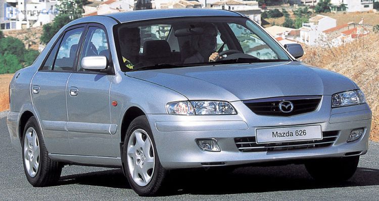 Mazda 626 1.8 specs (2000-2002): performance, dimensions