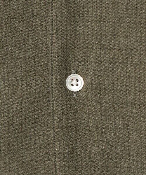 セール】＜Steven Alan＞ ネル マイクロチェック オープンカラー