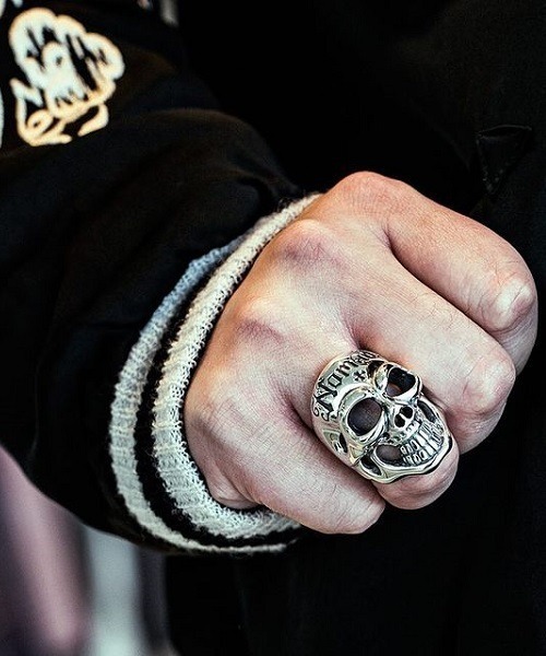セール】R303 - Nomad Master Skull Ring Limited（リング）｜BILL