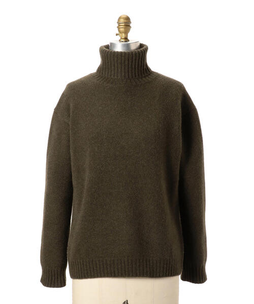 Drawer（ドゥロワー）の「Drawer 7G カシミヤ タートルニット（ニット