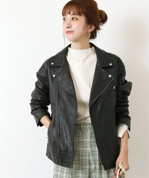 Simplicite（サンプリシテ）の「ラムレザーライダース◇（ライダース