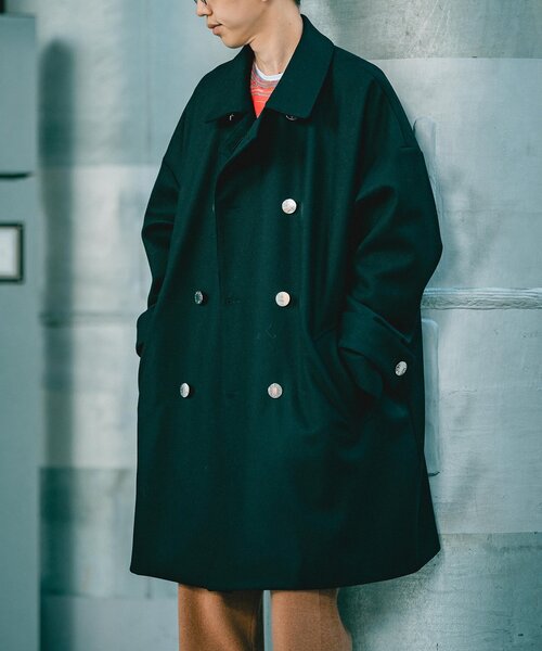 マッキントッシュ FETLAR フェトラー メルトン トレンチコート Lサイズ