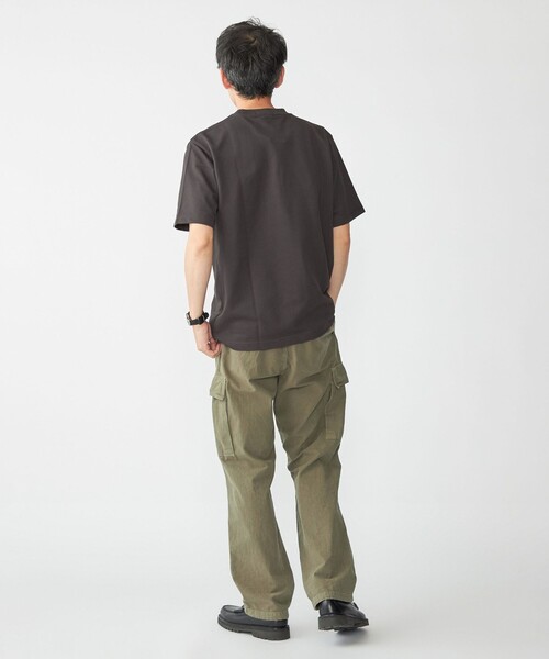 SHIPS別注】FRED PERRY:COOLMAX(R) 鹿の子 ワンポイント ロゴ Tシャツ