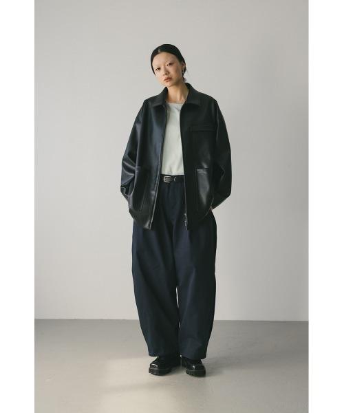 フェイクレザージャケット（ライダースジャケット）｜STYLEMIXER