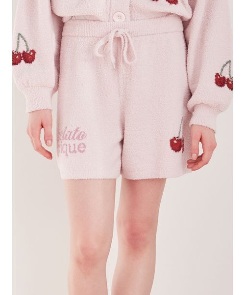 ONLINE限定】べビモコチェリージャガードプルオーバー&ショートパンツ