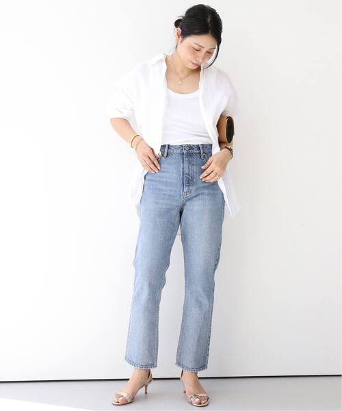 セール】*追加 スリム クロップドデニム（デニムパンツ）｜Deuxieme