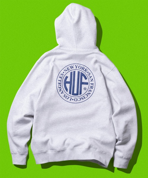 HUF（ハフ）の「REGIONAL PUFF HOODIE（パーカー）」 - WEAR