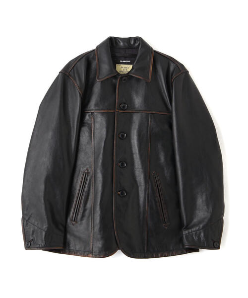 COWHIDE CARCOAT VINTAGE FINISH / カウハイド カーコート