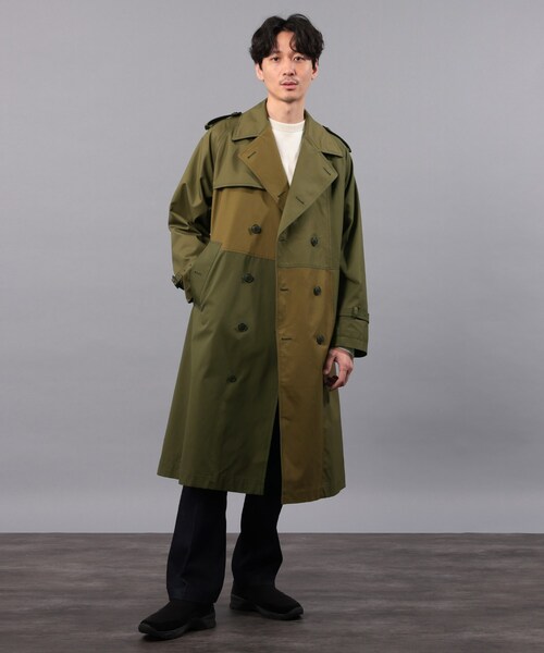 TAKEO KIKUCHI（タケオキクチ）の「◇クラシック 撥水 ダブル トレンチ