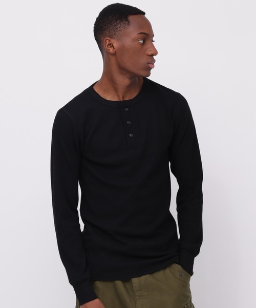 DAILY/デイリー》L/S THERMAL HENRY NECK T-SHIRT / 長袖 サーマル
