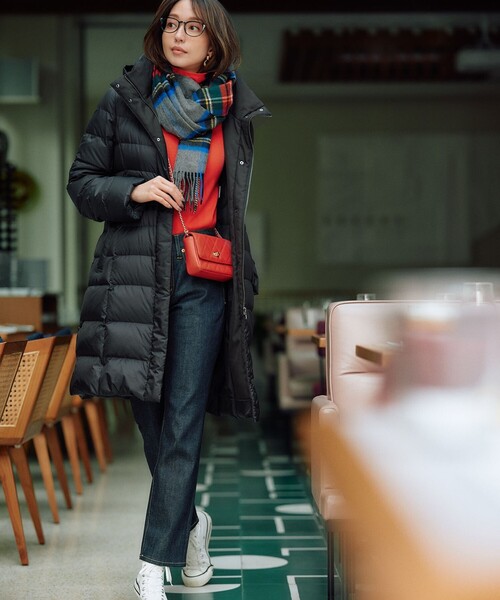 洗える】シレータフタ ロング ダウンコート（ダウンジャケット/コート