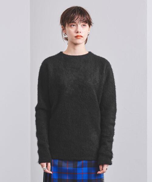 ATON（エイトン）の「＜ATON（エイトン）＞カシミヤ ファー クルー