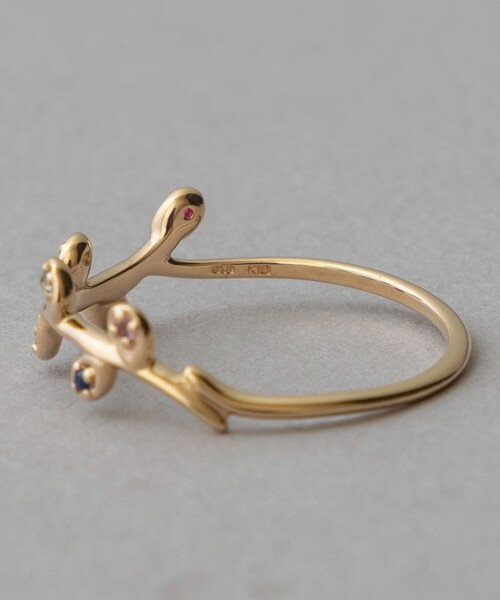 ete（エテ）の「○K10YG レインボー リング（リング）」 - WEAR