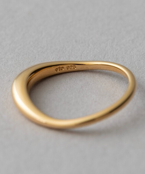 ONLINE Limited] クレセントムーン リング（リング）｜ete（エテ）の