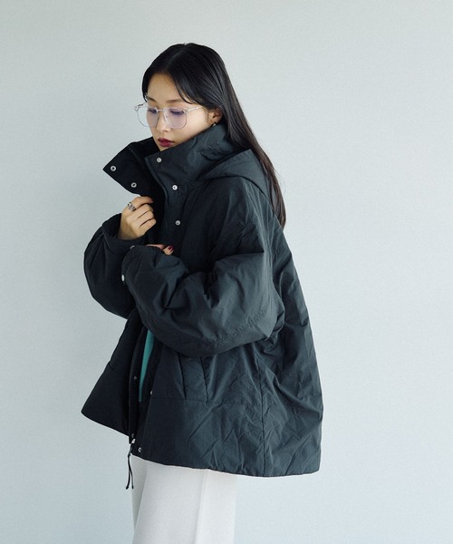 セール】【撥水加工付き】エアサーマル2WAYショートコート 523888