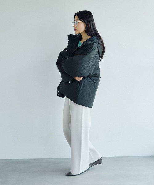 セール】【撥水加工付き】エアサーマル2WAYショートコート 523888