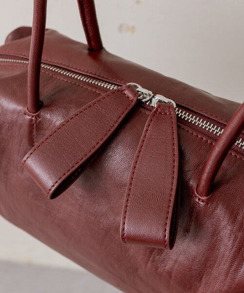 セール】《本革/380g》ロングハンドルボストンバッグ（ボストンバッグ