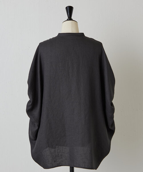 BEARDSLEY（ビアズリー）の「麻調合繊ボリュームブラウス（シャツ