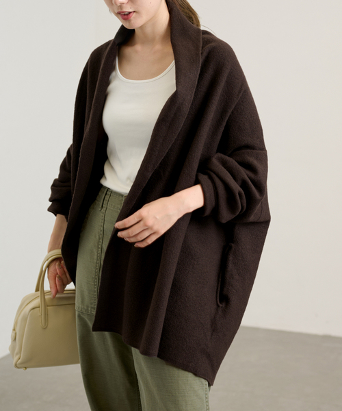 FRAMeWORK（フレームワーク）の「≪追加≫圧縮ウールショートガウン