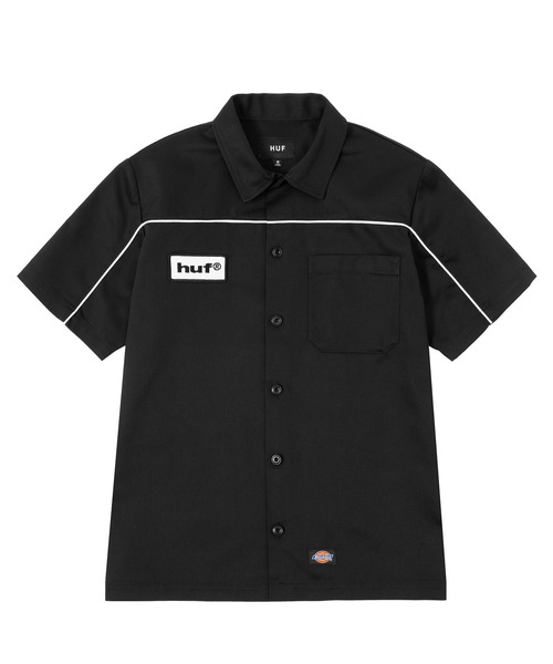 HUF（ハフ）の「DICKIES GARAGE SHIRT / HUF ディッキーズ コラボ