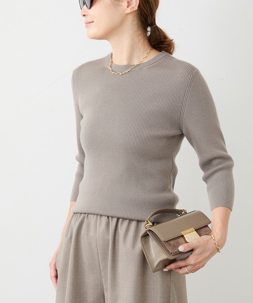 Deuxieme Classe（ドゥーズィエムクラス）の「*Rib クルーネック プル