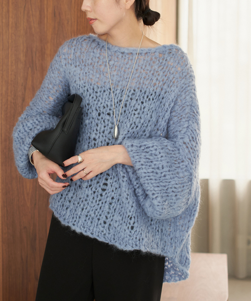 追加》HAND KNIT ジャンボタム プルオーバー（ニット/セーター