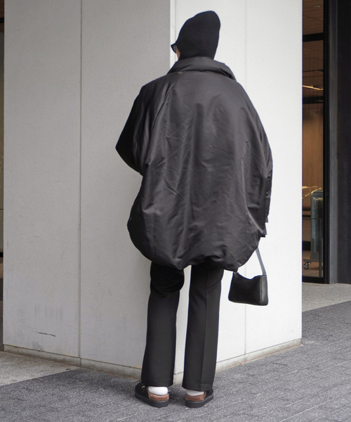 BERENICE】ブラックオーバーダウンジャケット（ダウンジャケット