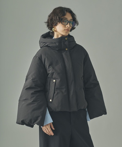 Curensology(カレンソロジー)/2WAYフードダウンジャケット（ダウン