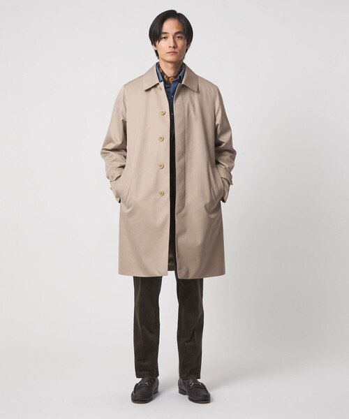 ギャバジン ステンカラーコート 撥水（ステンカラーコート）｜UNITED