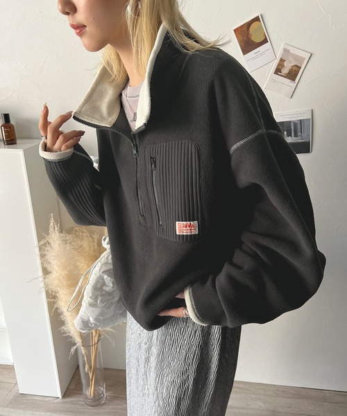 セール】《JaVa ジャバコラボ》レトロが気分。エルボ―パッチ ハーフ