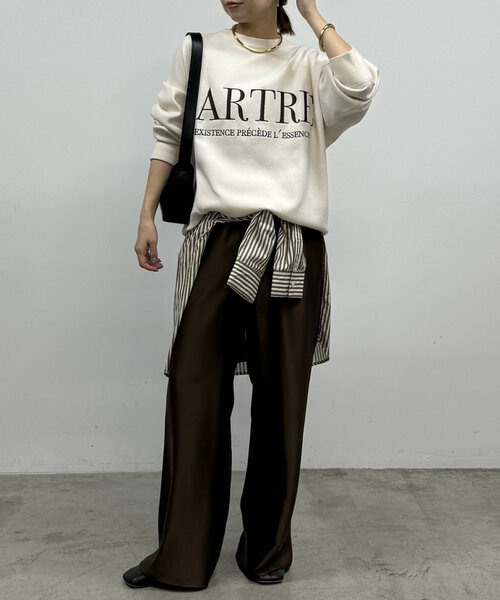 LOUNGEDRESS（ラウンジドレス）の「刺繍ロゴニット（ニット/セーター