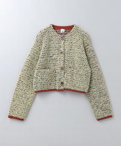 6(ROKU)＞ミックス カーディガン（カーディガン/ボレロ）｜6（ロク）の