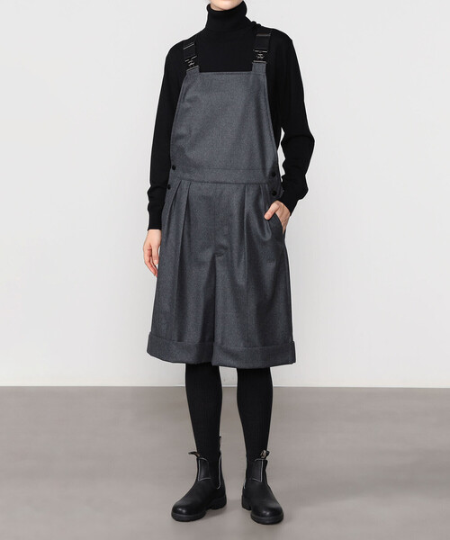 Scye（サイ）の「Scye | ウールカシミヤ オーバーオールショーツ WOMEN