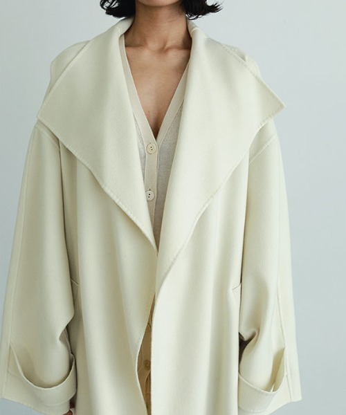 SANTEウーステッドクロークリバーコート（その他アウター）｜ETRE