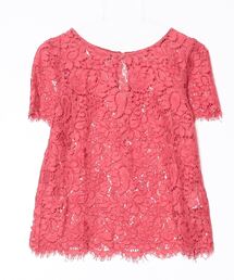 ブランド古着】レディースのトップス（レッド/赤色系・レース）古着