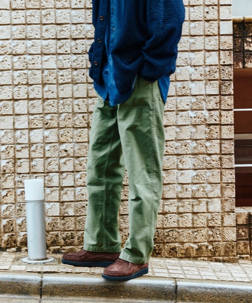 WILD LIFE TAILOR】バックサテン ベイカー パンツ（その他パンツ