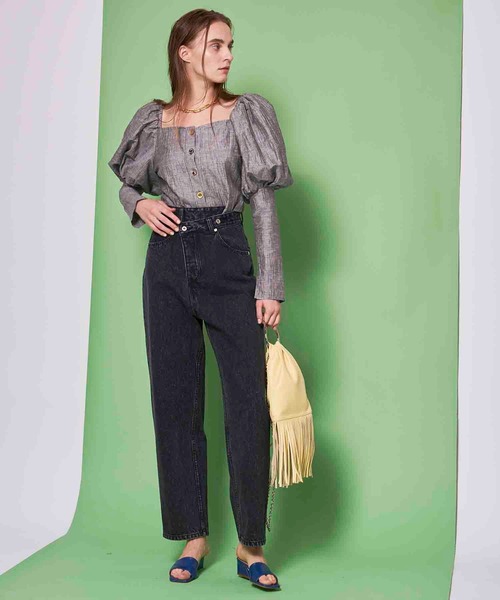 MAISON SPECIAL（メゾンスペシャル）の「High Waist Cocoon Denim