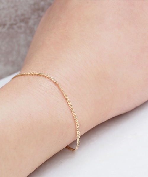 K10 シンプルチェーンコレクション ブレスレット 10（ブレスレット