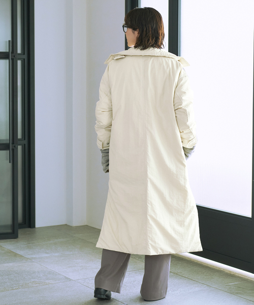 B.C STOCK（ベーセーストック）の「ロングステンカラーダウンコート