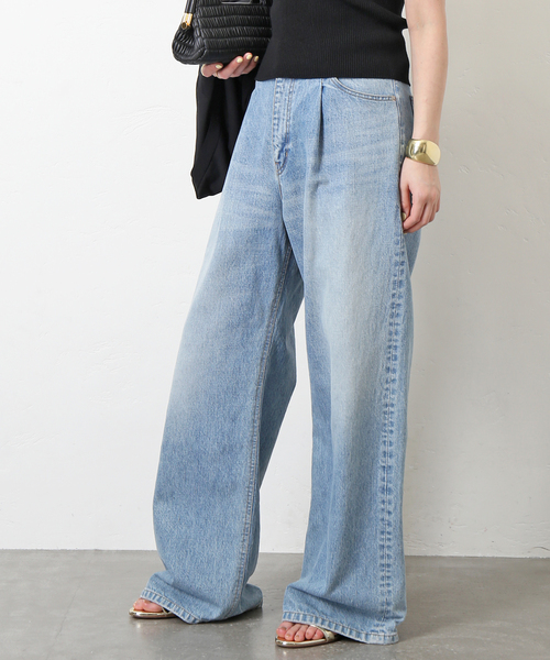 Deuxieme Classe（ドゥーズィエムクラス）の「追加 タックバギーデニム