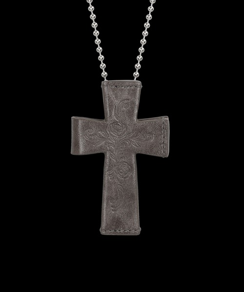 Cross Leather Strap Wallet（ネックレス）｜SCULPTOR（スカルプター