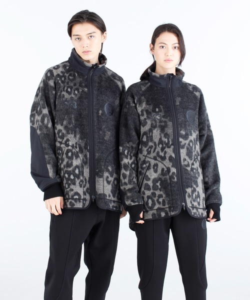 Y-3（ワイスリー）の「U LEOPARD FLEECE JACKET（ブルゾン）」 - WEAR